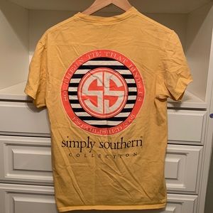 Simply Southern yellow T-shirt